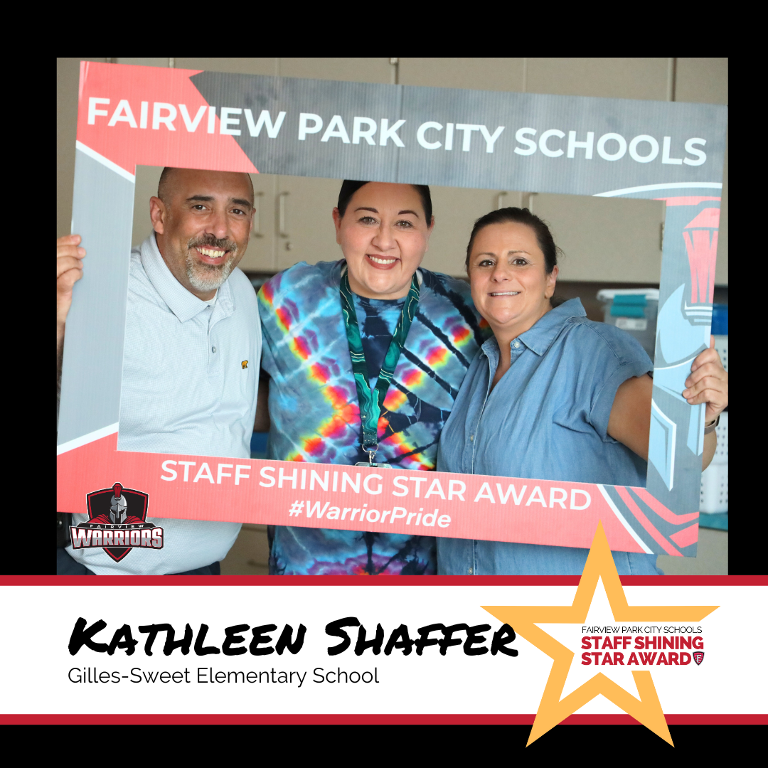  Staff Shining Star Award Winner Kathleen Shaffer